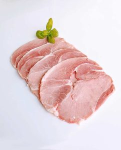cooked ham