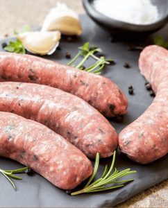 Lincolnshire sausages