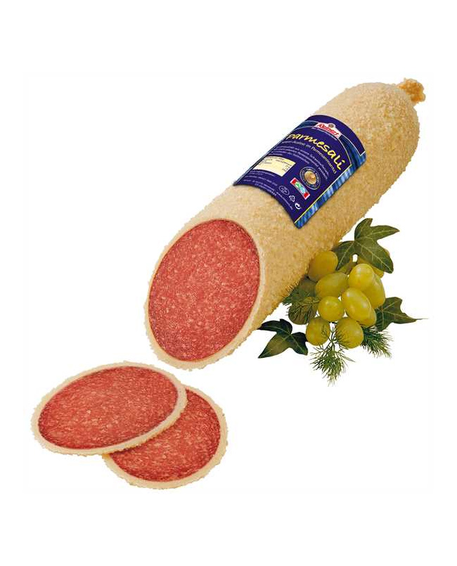 German Salami with Parmesan Cheese 1