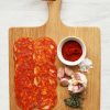 spanish chorizo slices