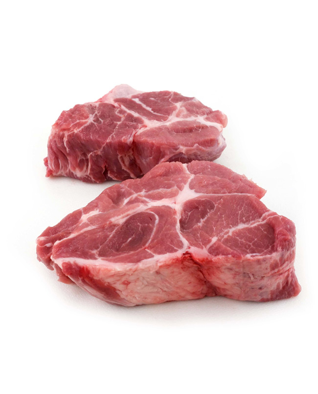 pork collar steak