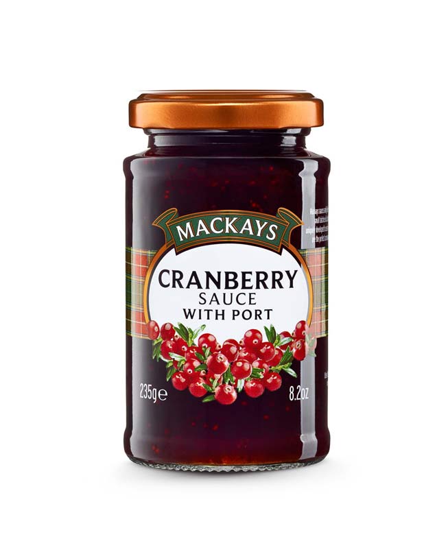 Mackays Cranberry Sauce with Port