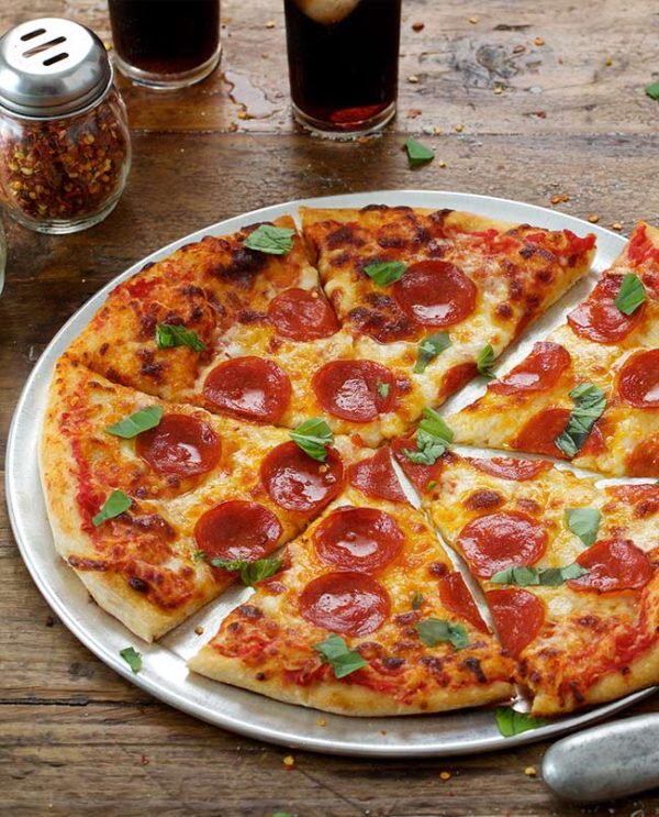 pork pepperoni sliced