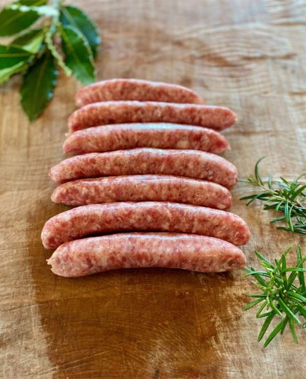 pork sausages