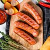 pork & cheese sausages