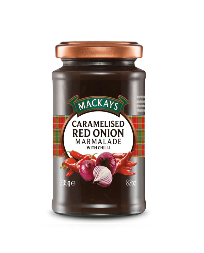 Mackays Caramelised Red Onion Marmalade With Chilli