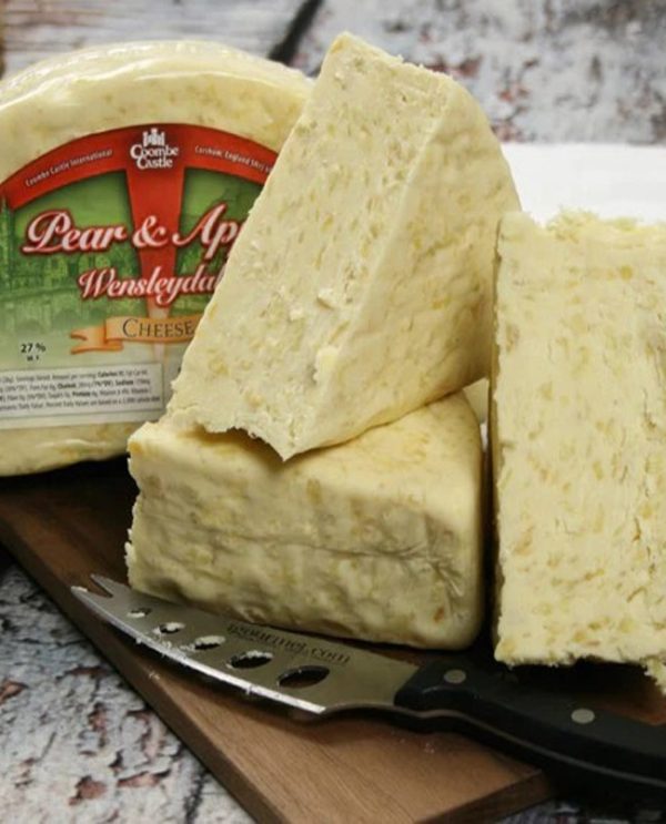 Wensleydale with Pear and Apple