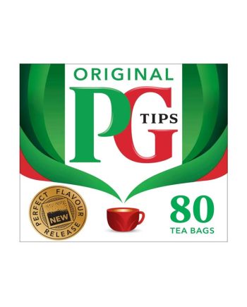PG Tips 80 Original Black Tea Bags 232g