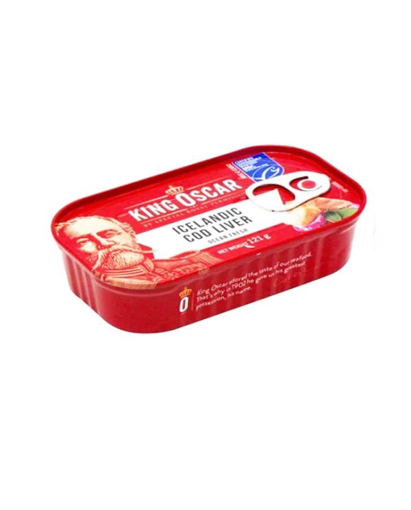 King Oscar Icelandic Cod Liver 121g
