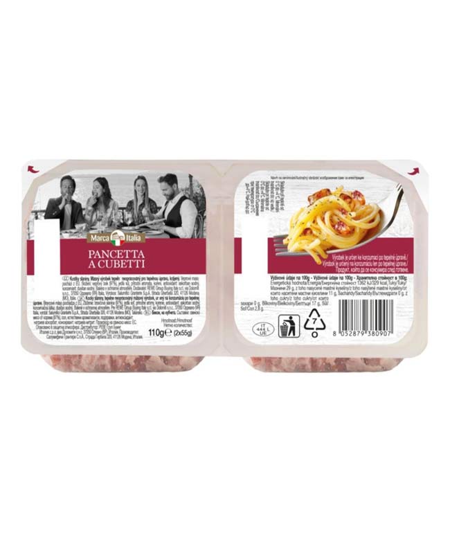 pancetta a cubetti