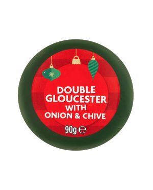 Double Gloucester With Onion & Chive Truckle