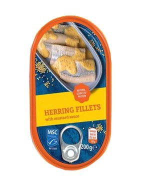 herring fillets mustard