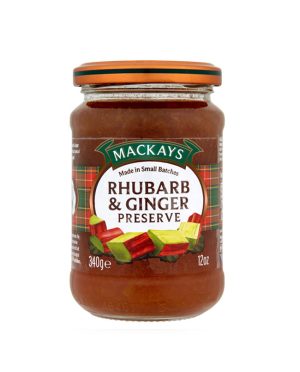 Mackays Rhubarb & Ginger Preserve 340g