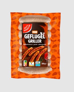 Gut & Günstig Mini Geflügel Griller 350g