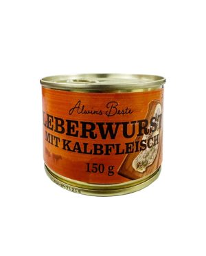 alwins beste leberwurst mit kalbfleisch 150g