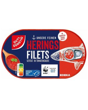 Herring Fillets with Tomato Sauce 200g