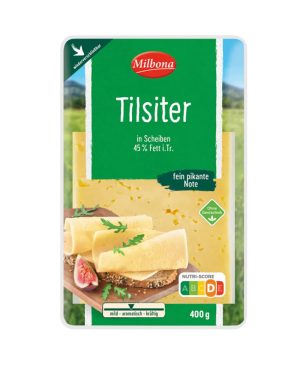 milbona tilsiter 400g