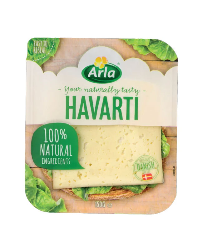 Arla Havarti Sliced 150g